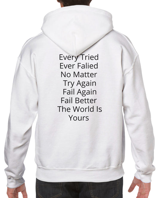 Motivational Hoodie for Comfortable Workout – Heavyweight Unisex Design